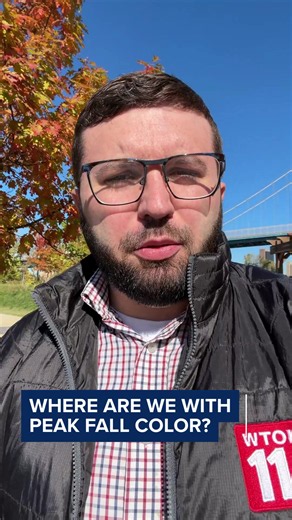 Recent weather has allowed for trees to begin showing more pops of color. Meteorologist Davis Wells has a preview from downtown Toledo.