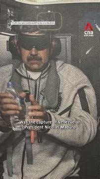 Was the US capture of Venezuela's president Maduro legal? | CNA Explains