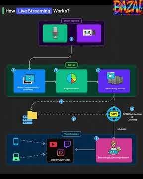 How Live Streaming Works | System Design Explained