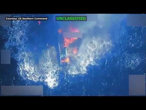 U.S. STRIKE ON SUSPECTED DRUG TRAFFICKING VESSEL KILLS THREE | GMA Public Affairs