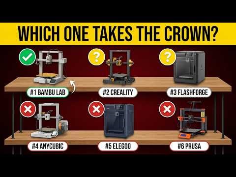 6 Best 3D Printers Beginners Should Buy in 2026