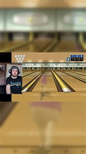 A Strike Everytime! | Wii Sports Bowling | Bert5Short #wiisports #nintendo #wii #gamingshorts