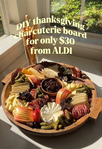 Thanksgiving Charcuterie Board Under $3 Per Person