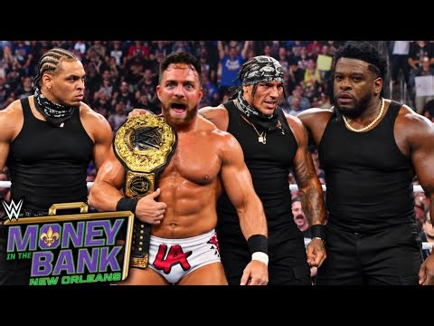 LA Knight Wins World Heavyweight Championship WWE Money in The Bank 2026 Highlights Roman Reigns