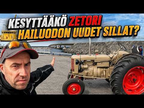 Hailuodon uudet sillat ja pengertie Zetorilla - käydään ajamassa