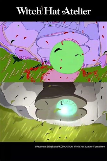 Agott goes top speed! | Witch Hat Atelier Animatic vs Final