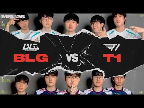 T1 vs BLG | MSI 2026 | Bracket | Game 01 | T1 vs Bilibili Gaming