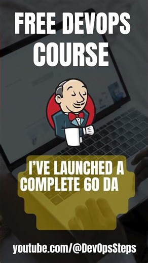 Free DevOps Course (60 Days) 🚀 Learn AWS, Docker, Kubernetes | #Shorts #devops