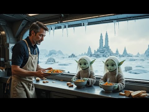 He Helped Two Starving Alien Girls Once — Ten Years Later, a Golden Starship Found Him | HFY