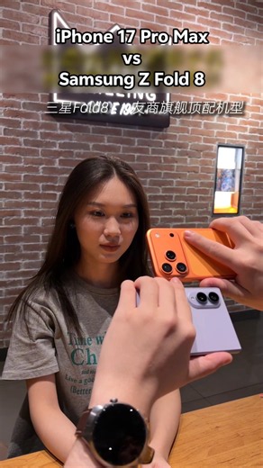 Samsung Z Fold 8 vs iPhone 17 Pro Max, Flagship phone photography comparison, Who win? #samsung #s26