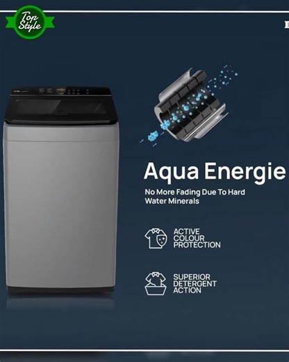 IFB 7 Kg 5 Star with Deep Clean® Technology, AI Powered, Fully Automatic Top Load Washing Machine...