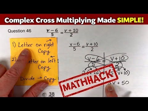 🤙🤩 Multi-Step Equations WITH Cross Multiplying (Step-by-Step + EASY Trick) // STAAR 2025 // 46