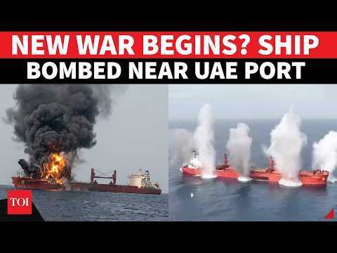 BREAKING: Iran Launches Missile Strike Near UAE's Fujairah As Hormuz Battle Explodes? Oil Tanker Hit