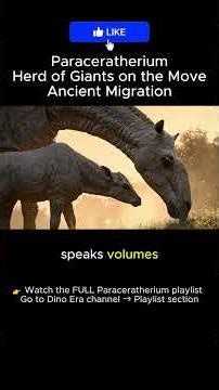Paraceratherium: Herd of Giants on the Move | Ancient Migration #paraceratherium #giants #ancient