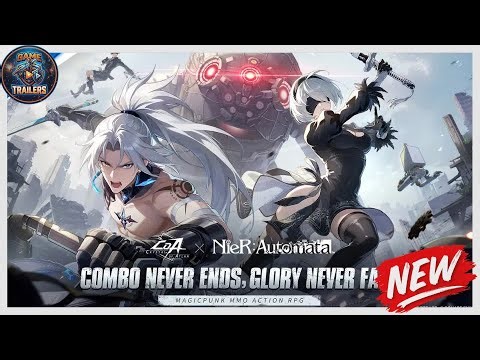 Crystal of Atlan X NieR:Automata Launch Trailer