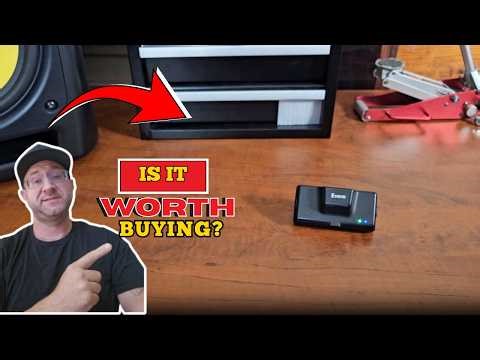 Eyoyo 2D Bluetooth Barcode Scanner Mini Clip-On Wireless 1D QR PDF417 Reader for iPhone Android