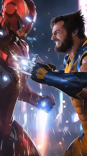 Iron Man vs Wolverine – Epic Battle You Can’t Miss!#IronManVsWolverine