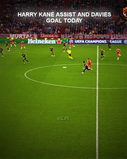 Harry Kane assist and Davies Goal today