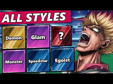 Soccer Zero All Styles Full Showcase (Updated Styles)
