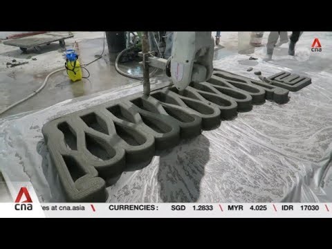 Singapore to use 3D printing technology to build a pedestrian bridge by 2028
