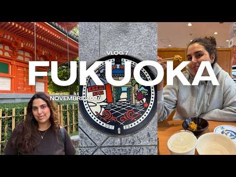 VLOG 7 FUKUOKA (we made our own perfume, off to Osaka!)