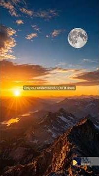 ☀️ THE SUN DOESN’T RISE. THE MOON DOESN’T SHINE.
