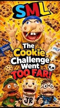 SML Movie: The Cookie Challenge Went TOO FAR! 🍪💀 #SMLMovie #Jeffy #Funny