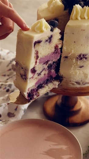 Lemon Blueberry Cake!