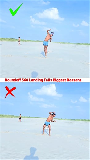 Roundoff 360 Tutorial Avoid Mistake For Beginner #shorts #youtubeshorts #shortvideo #gymnastics