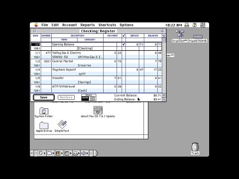 Apple Macintosh - Quicken 3.0 (1991) Intuit