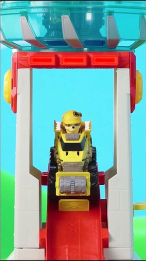 Rubble toy LAUNCH into MUD! 🚀