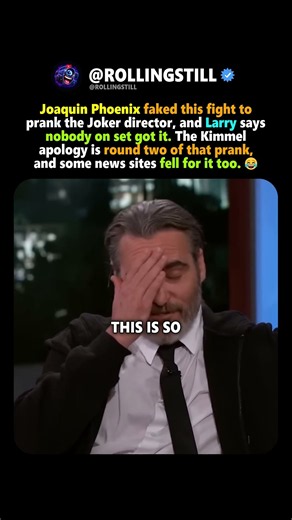 When Joaquin Phoenix Kept His Joker Prank Going on Jimmy Kimmel Live