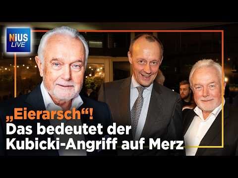 „Eierarsch“: Kubicki vs. Merz – Wie er die FDP aus dem Koma holen will | NIUS Live vom 24.04.2026