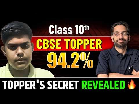 How I Scored 94.2% in Class 10 CBSE 🎯 | Topper Strategy, Study Plan & Secret Tips | eSaral