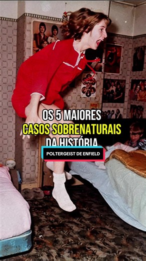 Os 5 maiores casos sobrenaturais da história - o poltergeist enfield - #misterio #poltergeist #sobrenatural #curiosidades #terror