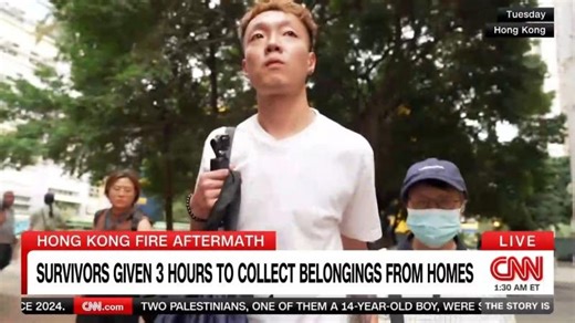 Survivor of Hong Kong fire returns to charred home | Mind HK 香港心聆