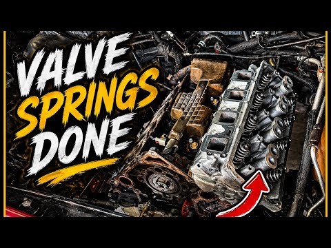 INSTALLING A CAMSHAFT ON MY BROTHERS CHALLENGER PT.3 (Heads Complete and Camshaft In!!!)