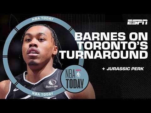 Scottie Barnes details the Raptors’ success this season | NBA Today