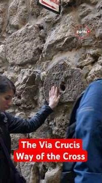 Jerusalem's Via Crucis in 90 seconds Who Do You Say I AM Virtual Pilgrimage Sneak Peak (Friday)