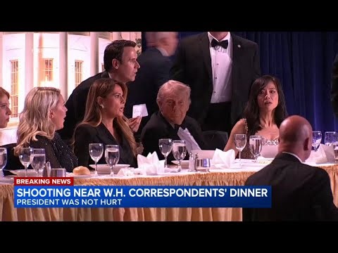 Trump safe, suspect in custody after shooting incident outside White House Correspondents' Dinner