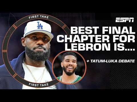 What is the best final chapter for LeBron: Warriors, Cavaliers or the Heat? | First Take