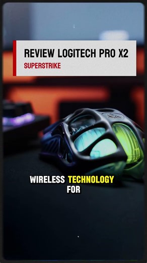 Logitech Pro X2 Superstrike – Best Wireless Mouse