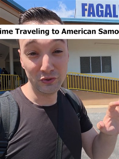 I Flew Back In Time From Samoa To American Samoa #samoa #americansamoa #usa #travel