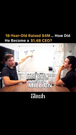 This is how he raised $4M 💸@SlashFinancial #podcastclips #money #billionaire #millionaire