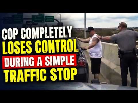 Cop Completely Loses Control During A Simple Traffic Stop | Bodycam Breakdown