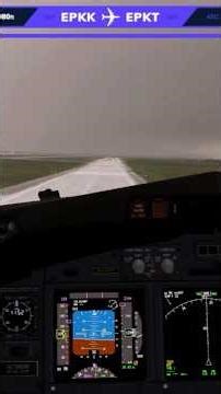 Microsoft Flight Simulator 2020 | 🇵🇱 Katowice Smooth Landing | Boeing 737-800 PMDG #msfs2020