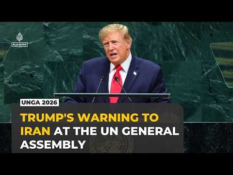 Trump warns Iran at UN General Assembly of ‘annihilation’ if no deal is reached