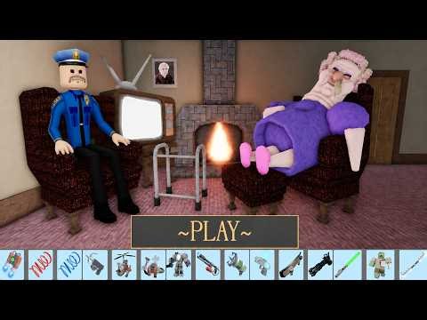 GRUMPY GRAN! (SCARY OBBY) – ALL ITEMS UNLOCKED! Playing as TALL BARRY | ROBLOX
