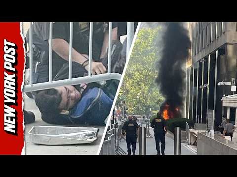 FBI Probes Incendiary Device Outside NYC Federal Building