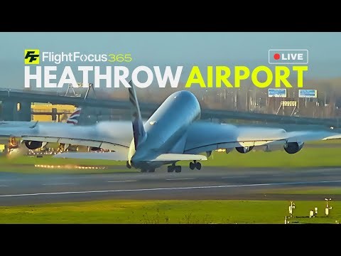Heathrow Airport Live - Tuesday 30th December 2025